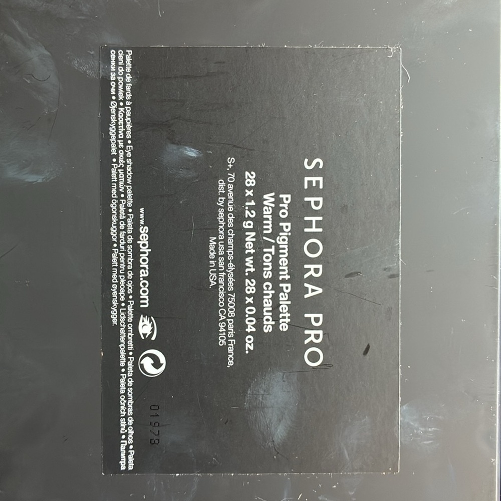 Sephora Pro Palette in Black with Orange Text - Picture 5 of 5